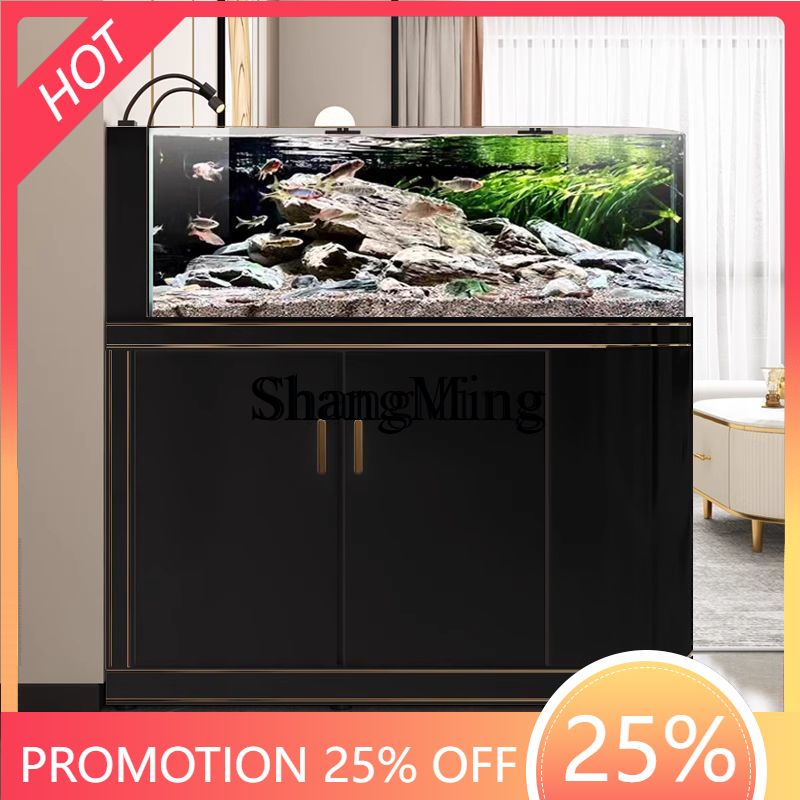 Wild Aquarium Fish - FG Light Luxury Gebogenes Aquarium mit
