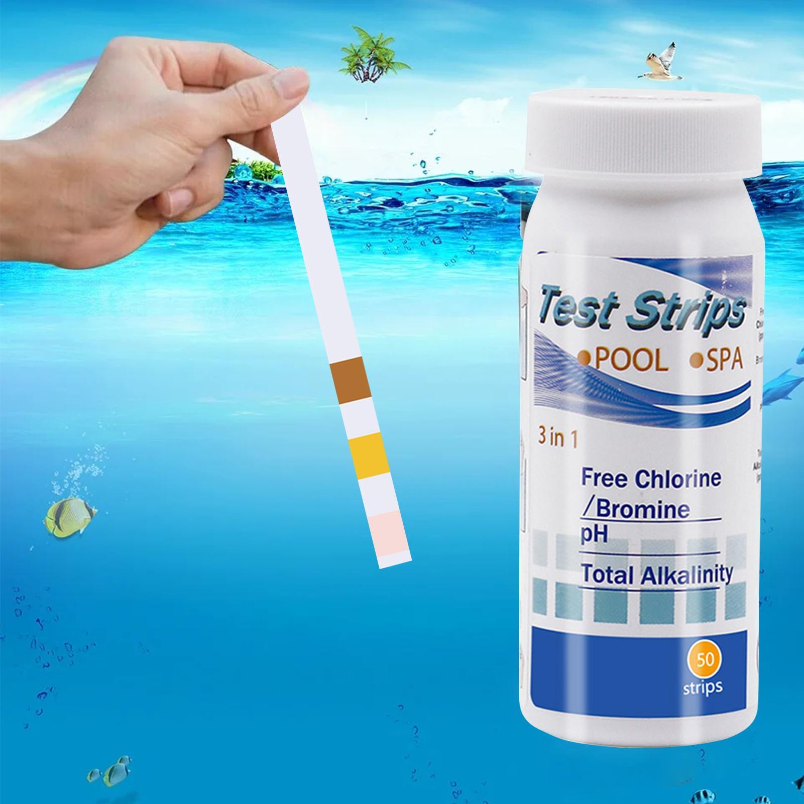 Aquarium Fish Quality - Chlor-pH-Teststreifen für SPA, Schwimmbad, Aquarium, Fischbecken,