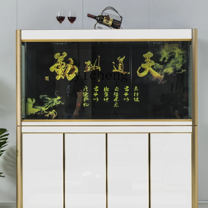 Aquarium Fish Dragon - ZZf Ökologisches Zuhause, Wohnzimmer, Boden, großer