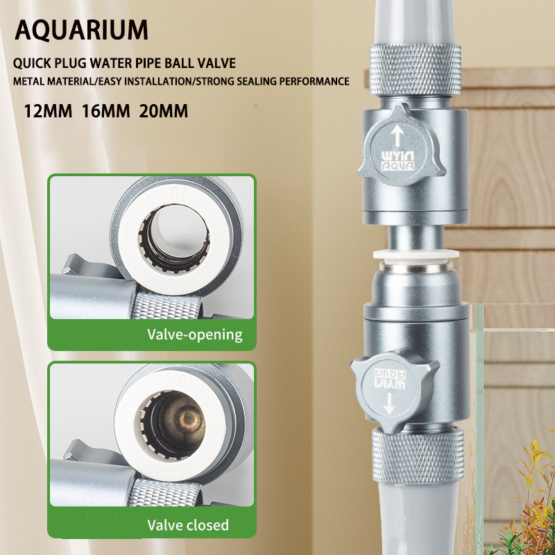 Aquarium Fish Ball - DIY Aquarium Einlass und Auslass Schnellstecker