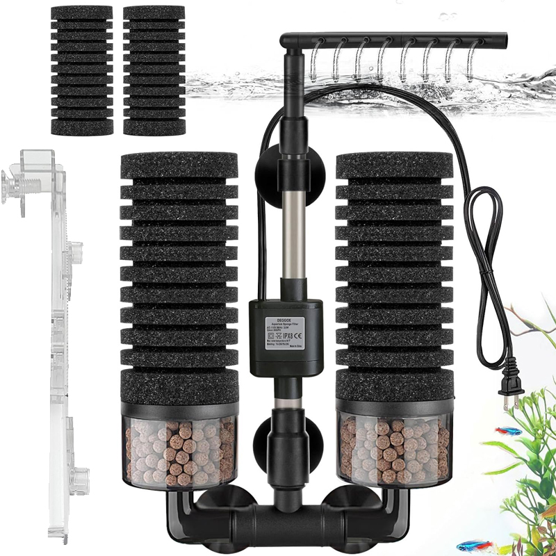 Aquarium Fish Ball - 3-IN-1 Clip on Electric Power Filter