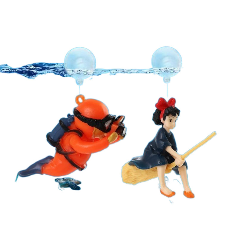 Aquarium-Taucher-Ornamente, La – Fish Toys For Aquarium Bewertung und Preis