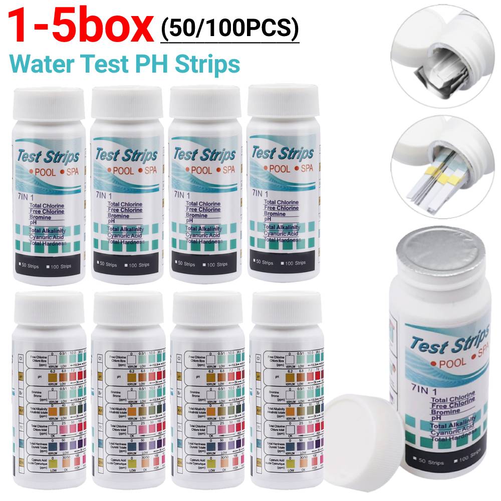 50/100PCS Wasser Test PH Strei – Aquarium Fish Quality Bewertung und Preis