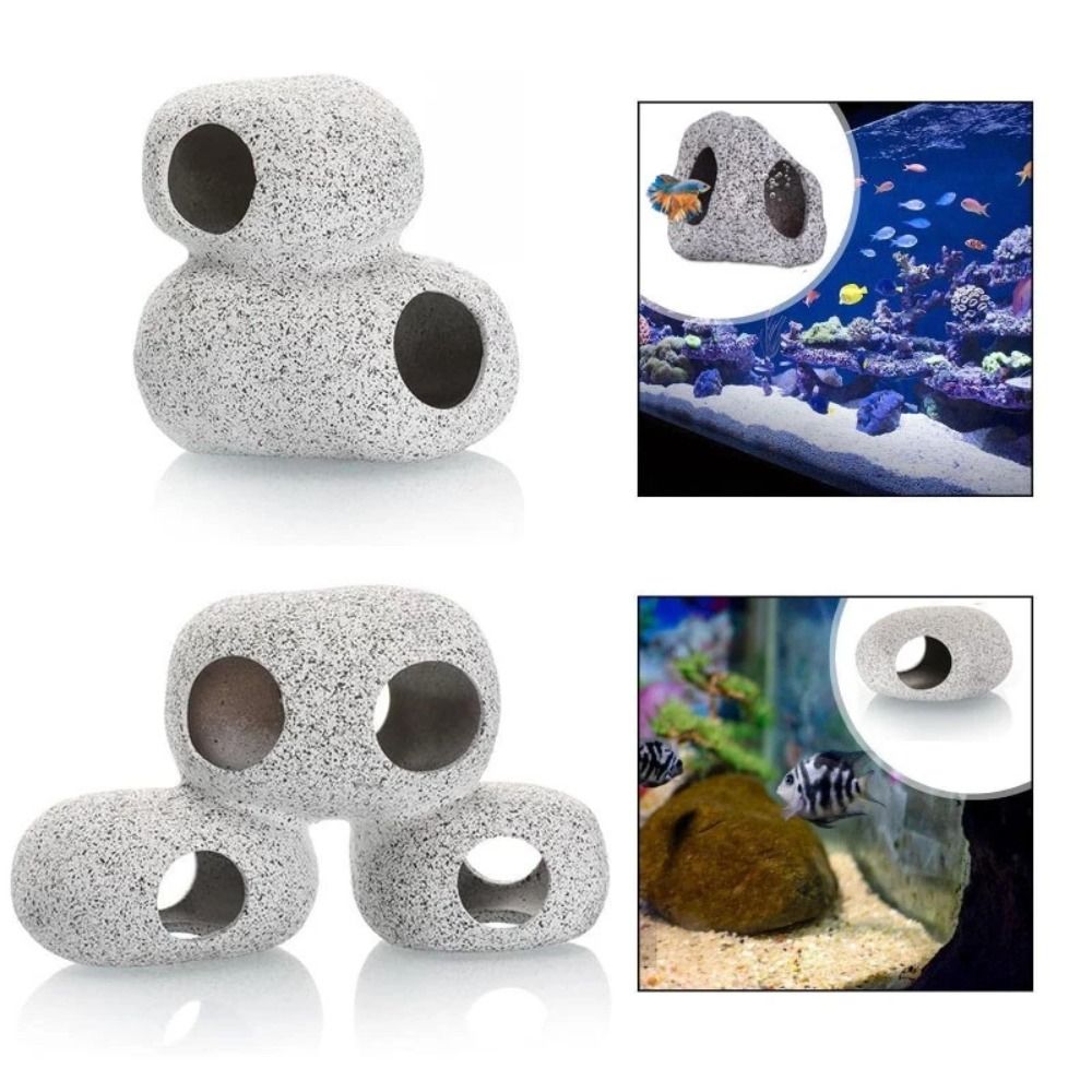 Lila Ton Aquarium Versteckfels – Aquarium Fish Hiding Places Bewertung und Preis