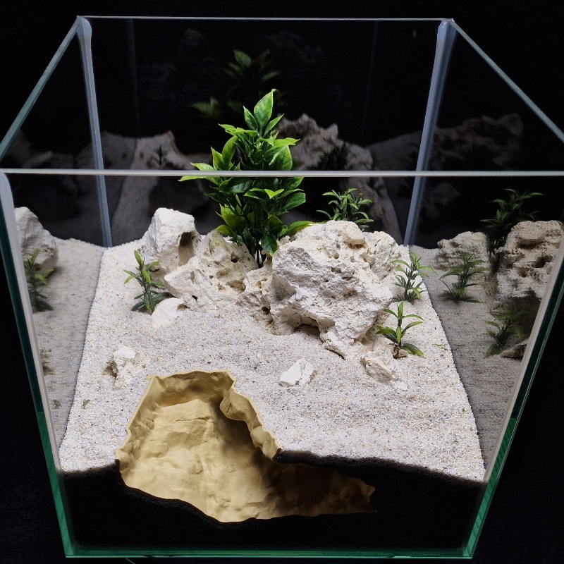 3D-gedrucktes High Sim Natural – Aquarium Fish Hiding Places Bewertung und Preis