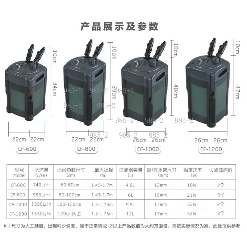 Ultra-Leiser Aquarium-Außenfil – Fish Tank Filter Aquarium Bewertung und Preis