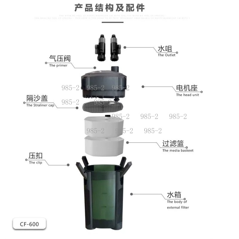 Ultra-Leiser Aquarium-Außenfil – Fish Tank Filter Aquarium Bewertung und Preis
