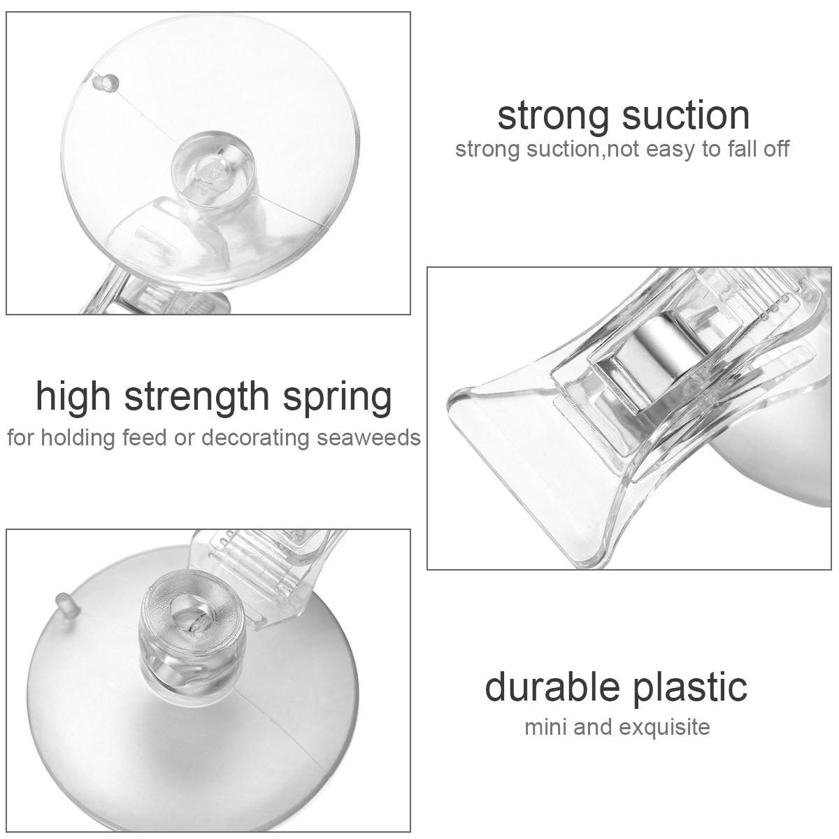 4-teiliger Futterclip für Aqua – Wild Aquarium Fish Bewertung und Preis
