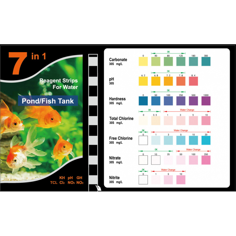 7-in-1 PH-Teststreifen, Testst – Aquarium Fish Quality Bewertung und Preis