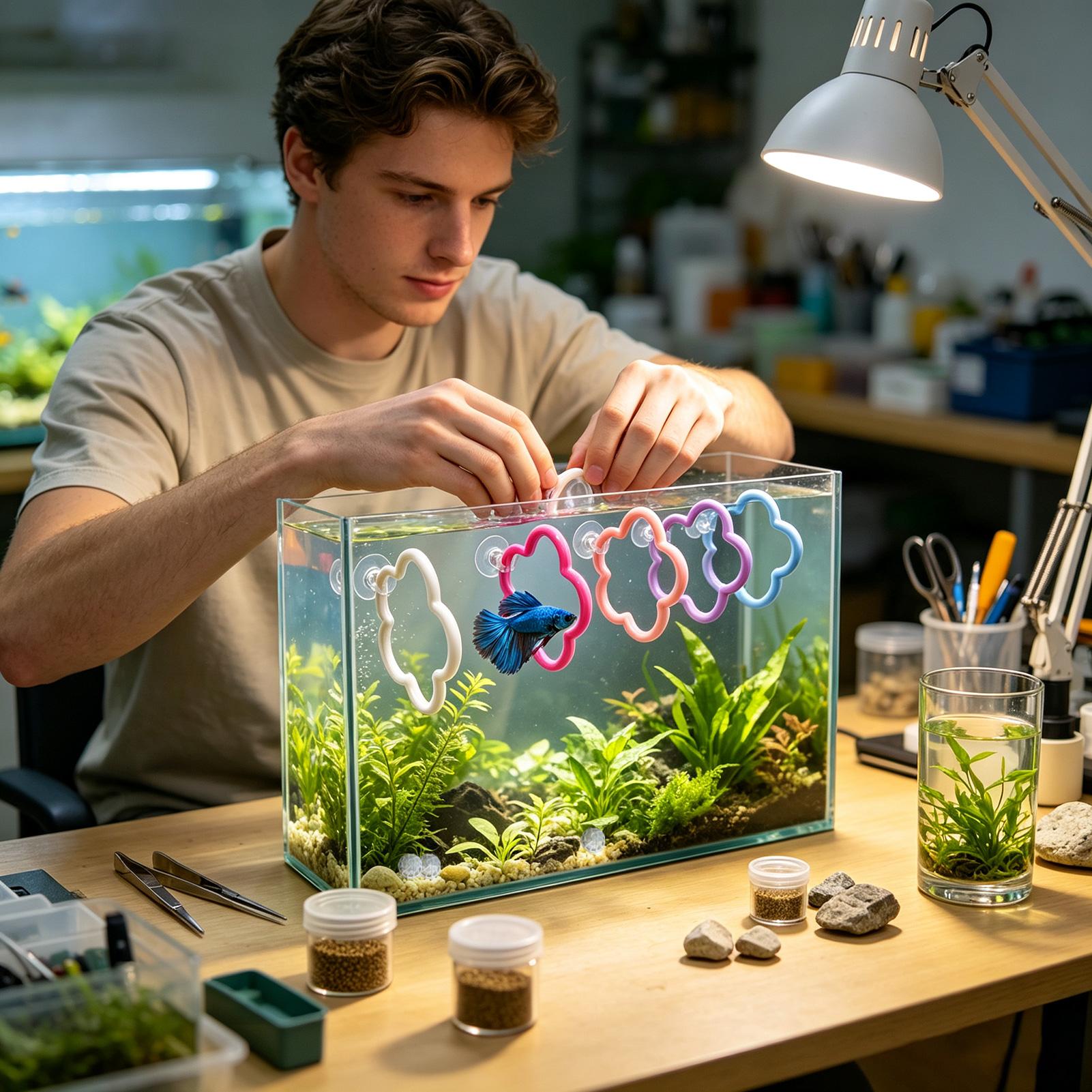 Betta-Spielzeug für Aquarien,  – Fish Toys For Aquarium Bewertung und Preis
