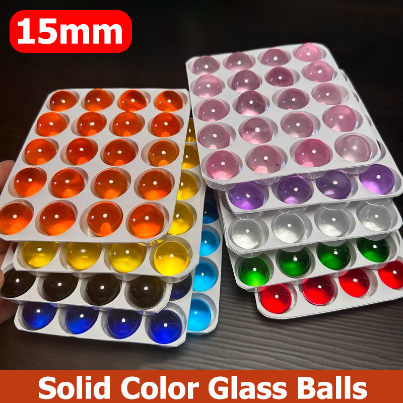 10/20 Stück einfarbige Glaskug – Aquarium Fish Ball Bewertung und Preis