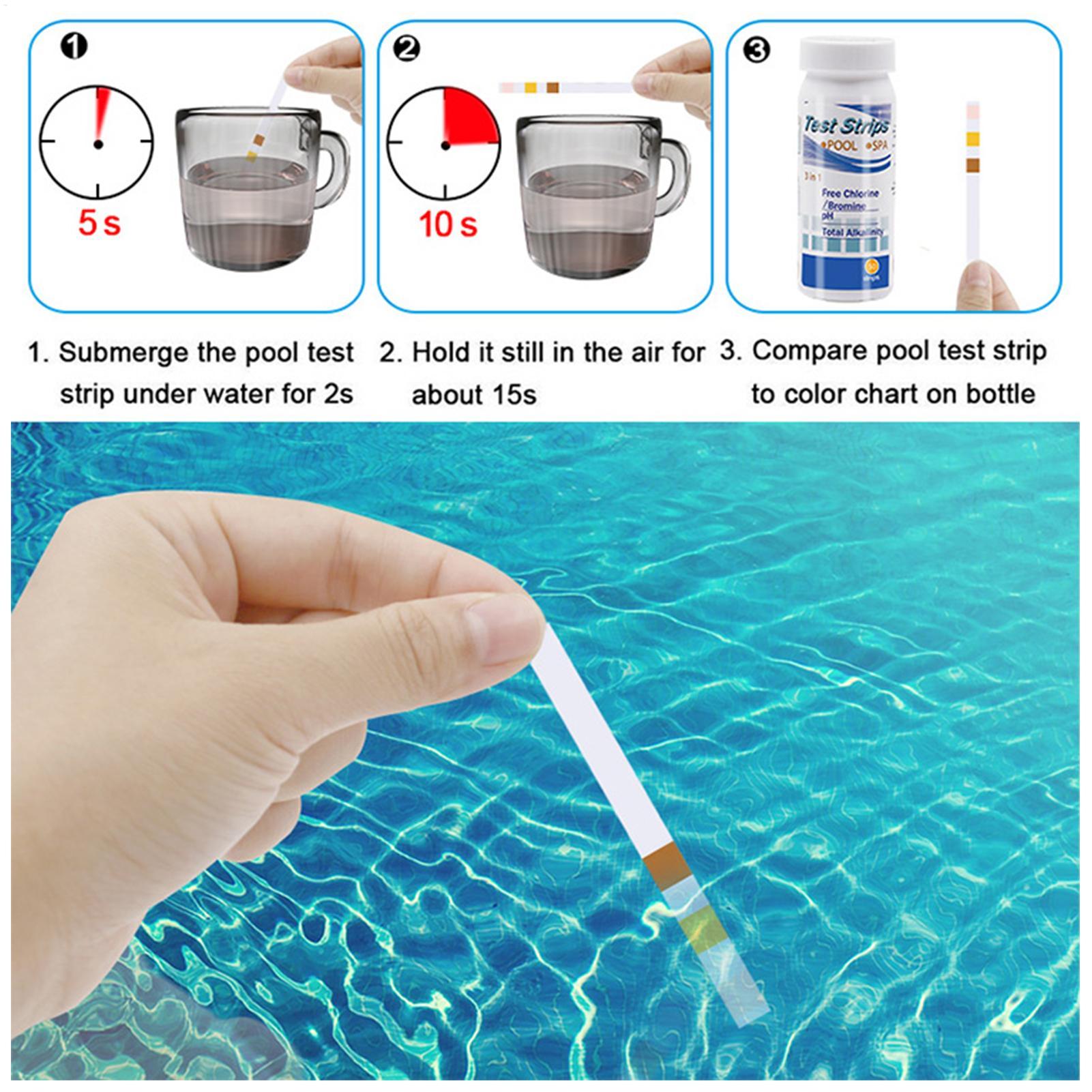 Chlor-pH-Teststreifen für SPA, – Aquarium Fish Quality Bewertung und Preis