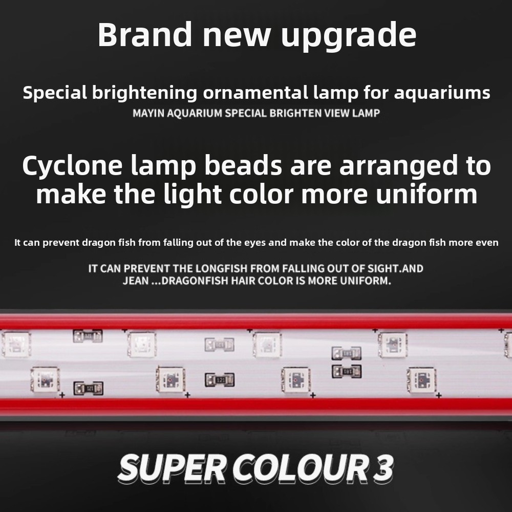 Haarfarbe Licht Drei Primärfar – Aquarium Fish Dragon Bewertung und Preis